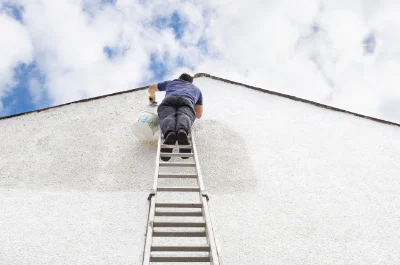 Peinture extérieure à Combloux — façades et ravalement